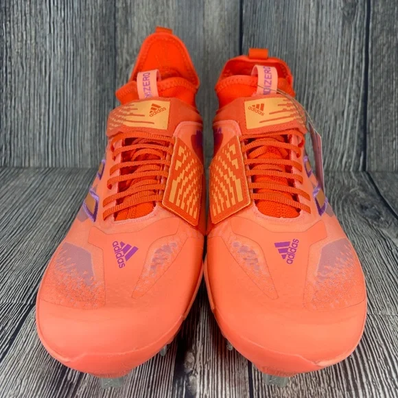 adidas Adizero Afterburner NWV Metal Impact Orange/Pulse Lilac Mens 15 GZ6511 - Picture 4 of 8